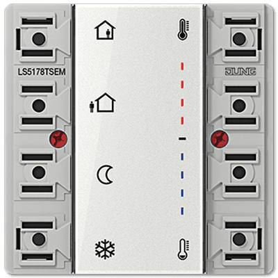 JUNG модуль расширения для комнатного контроллера, 2 группы LS5178TSEM