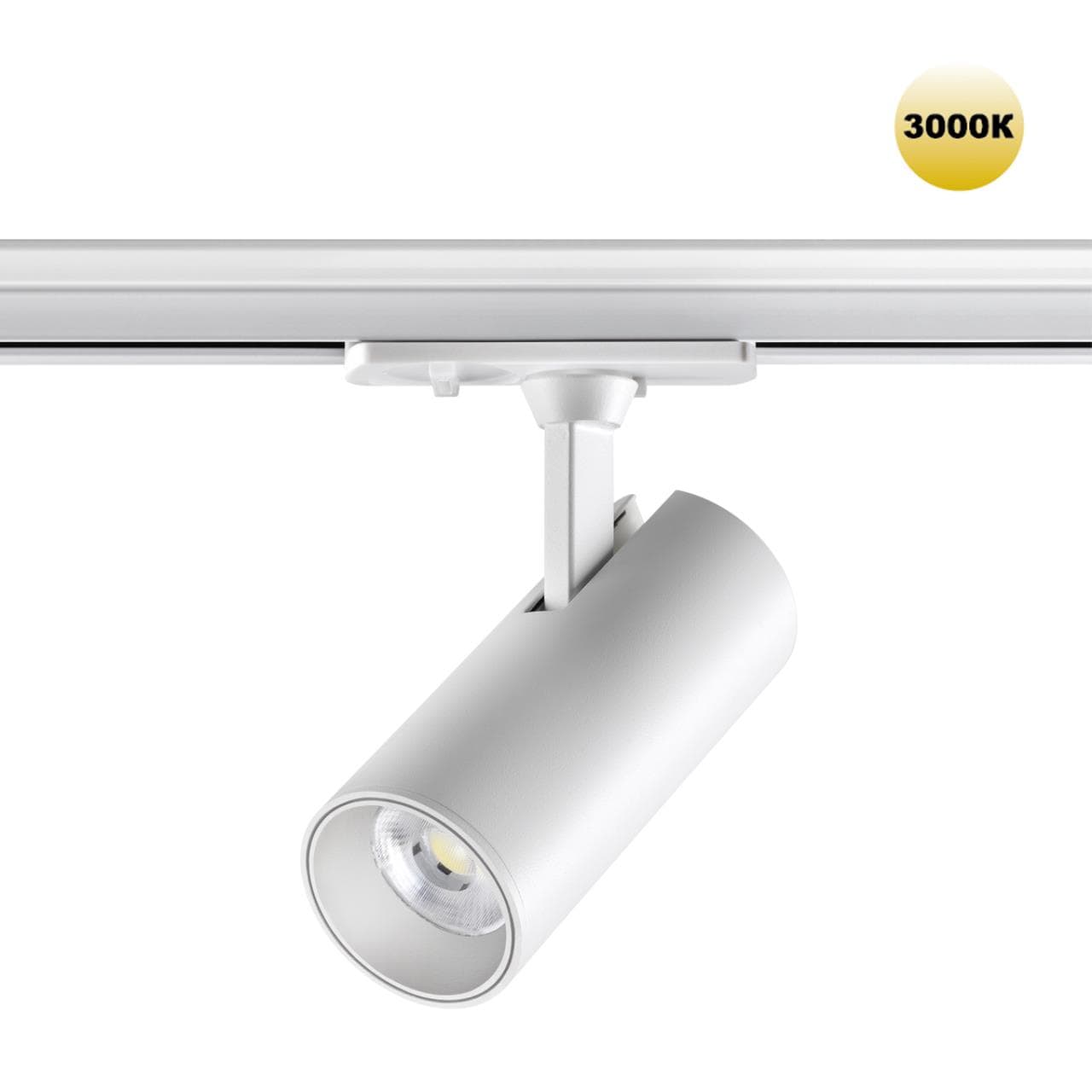 Novotech 359151 PORT NT23 000 белый Светильник трековый однофазный трехжильный IP20 LED 15W 220V 3000К 1440Лм SELENE