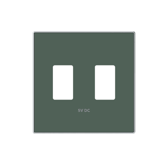 ABB SKY Комодоро Накладка для механизма 2хUSB зарядного устройства 2CLA858530A1901