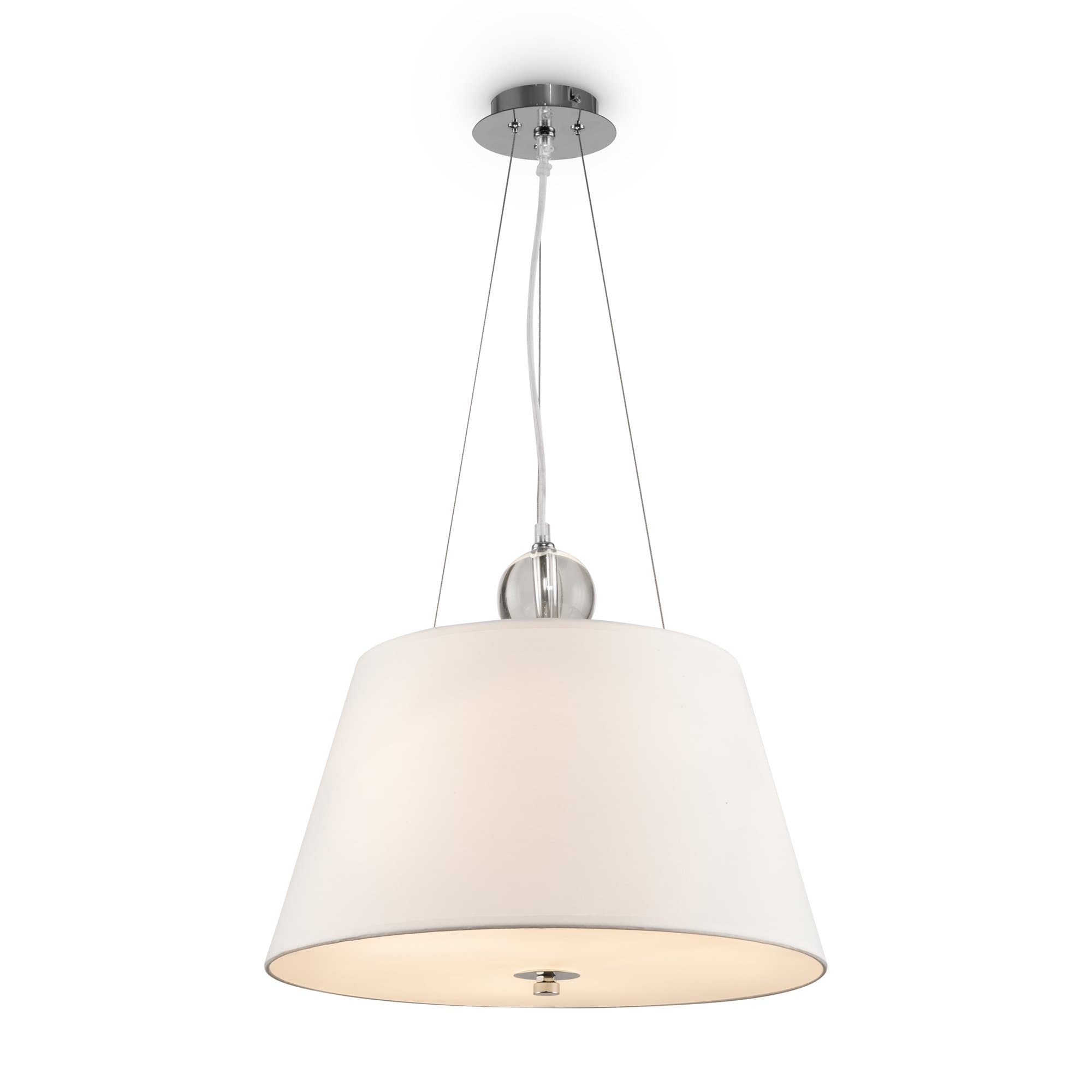 Maytoni Modern Bergamo Хром Подвес 3xE27 60W MOD613PL-03BG — миниатюра 3