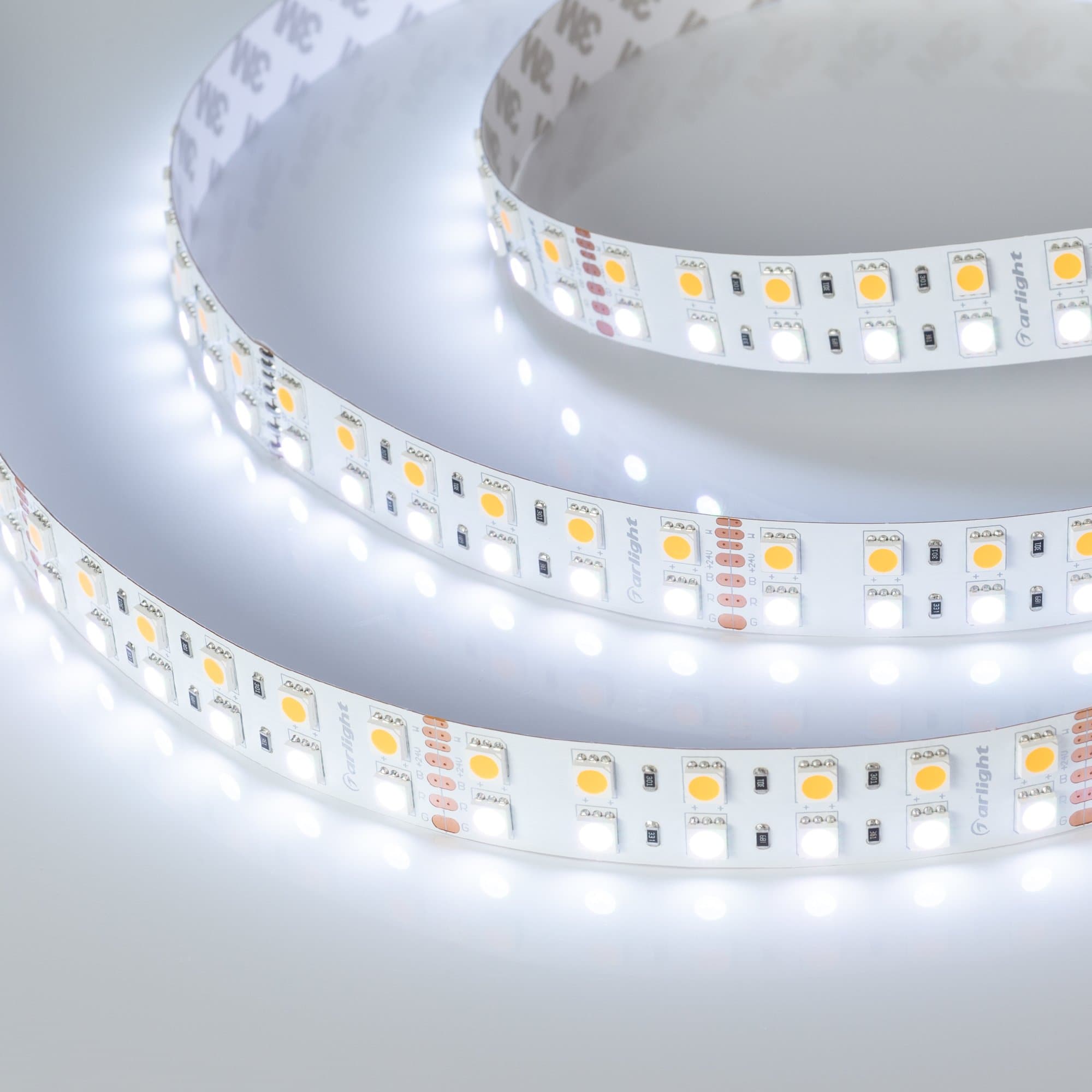 Arlight Светодиодная лента RT-B144-19mm 24V RGBW-Warm (32 W/m, IP20, 5060, 5m) (Открытый) 012327(2) — миниатюра 2