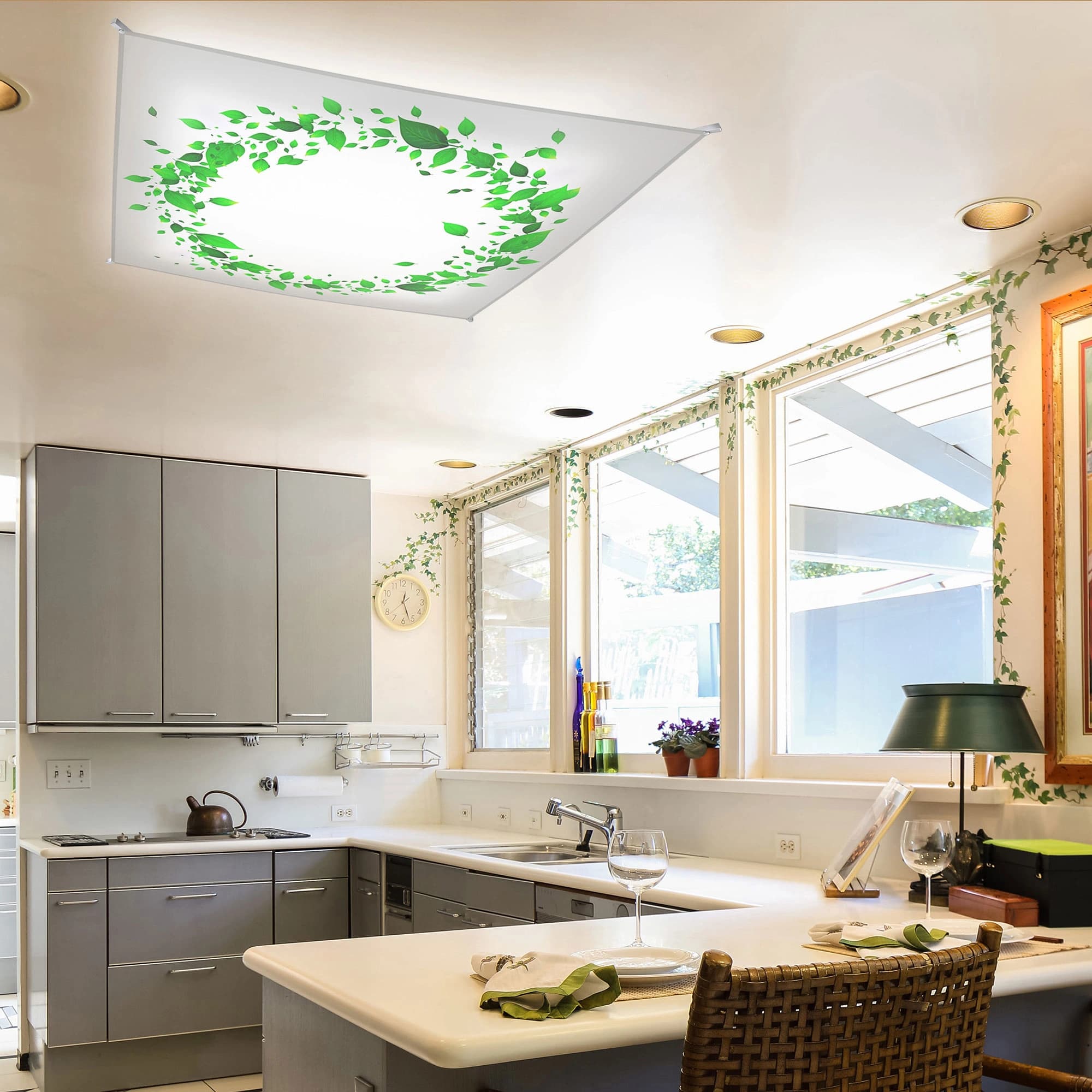 Citilux CL70121R120 Мат.Хром + Белый Светильник LED 120W с пультом — миниатюра 6