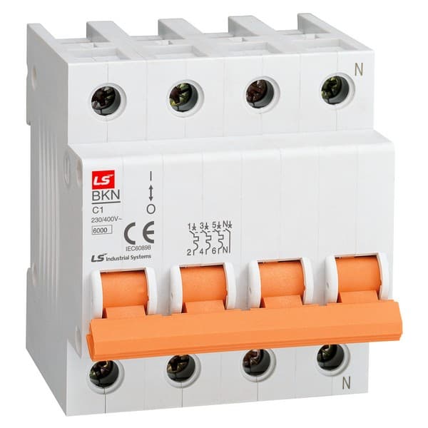 LSIS Автоматический выключатель BKN 4P B10A 061403078B