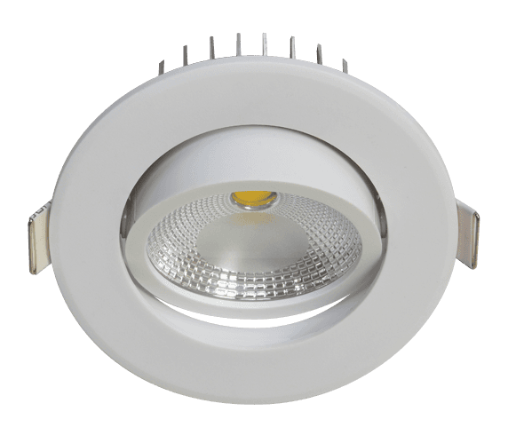 Jazzway Прожектор PSP-R 8552R 5W 4000K 30° встр/круг White IP40 .1038074 — миниатюра 2