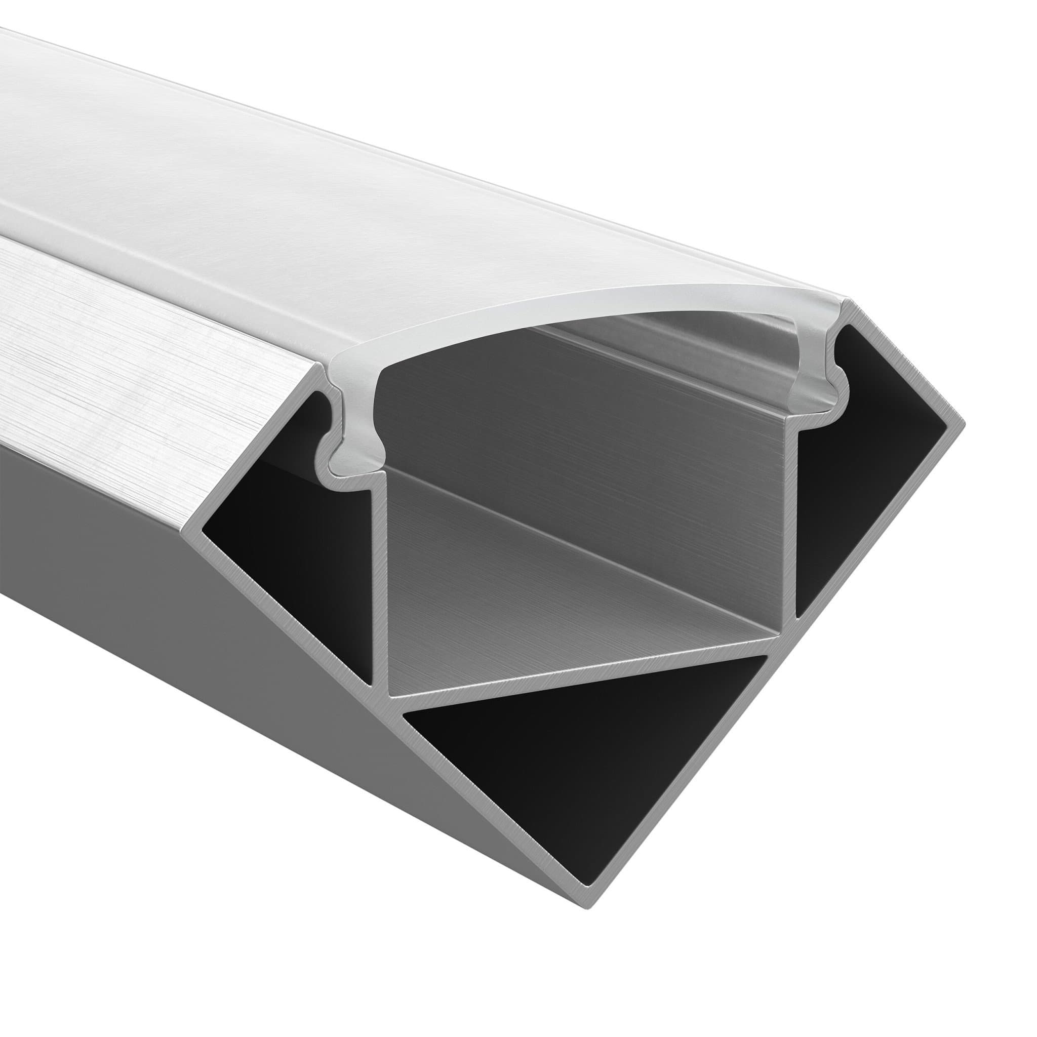 Lightstar Профиль с полукруглым рассеивателем  Lightstar 409629