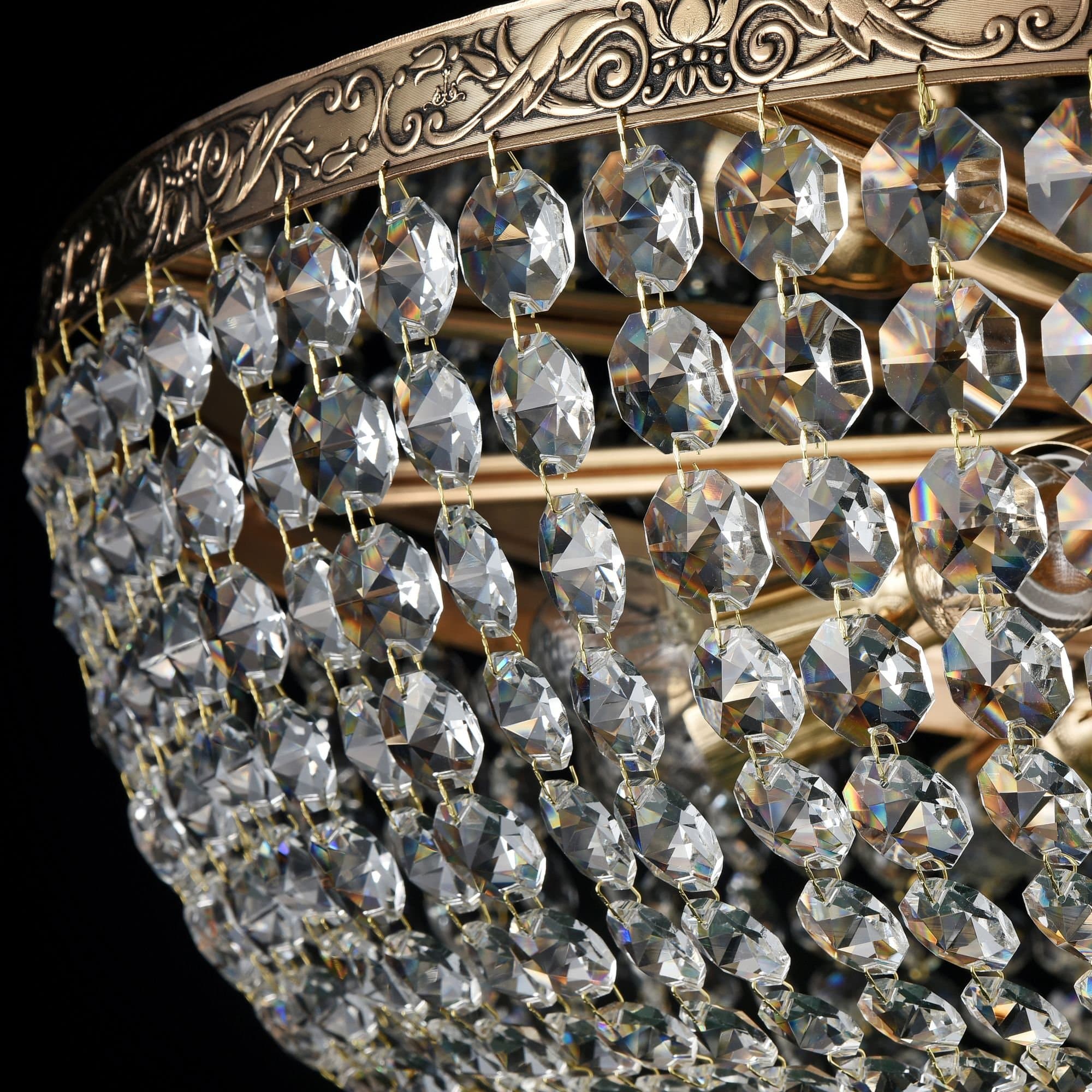 Maytoni Royal Classic Palace Золото Антик Люстра 14xE27 60W DIA891-CL-14-G — миниатюра 5