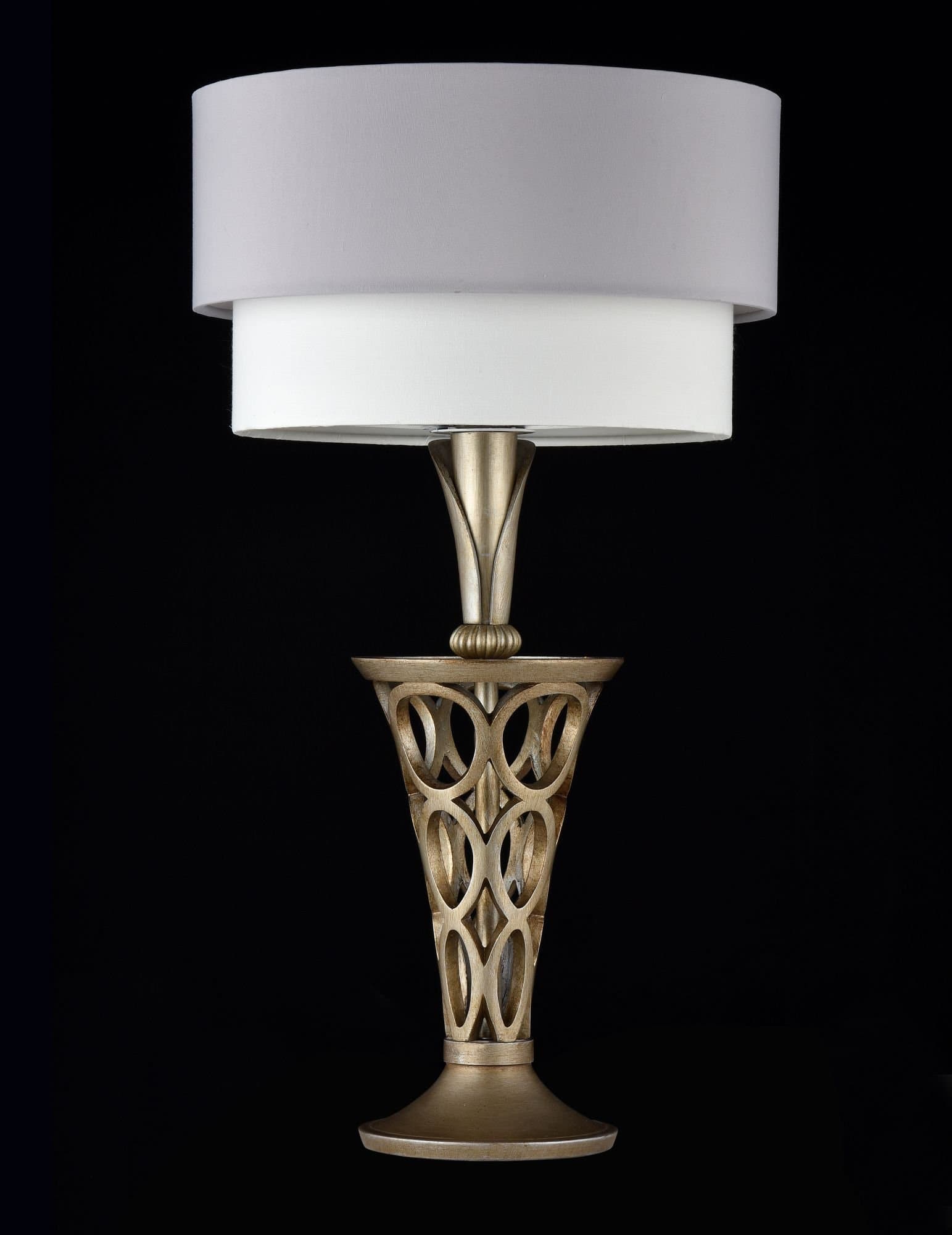 Maytoni House Lillian Серебро Антик Настольная лампа 1xE27 60W H311-11-G — миниатюра 4