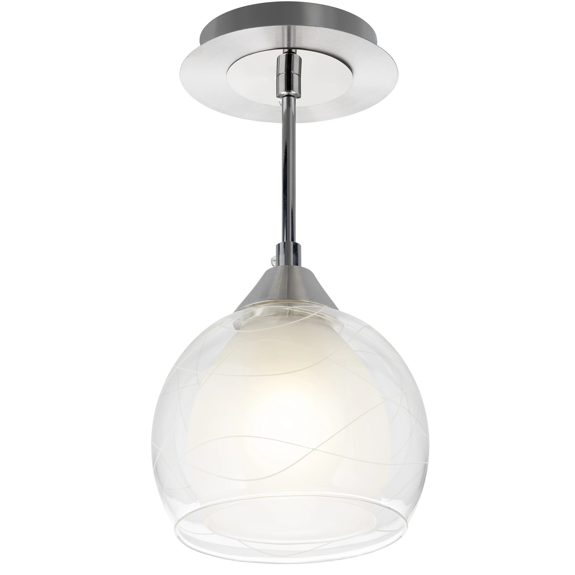 Citilux CL157112 Буги Алюм+Хром Светильник Подвес — миниатюра 3