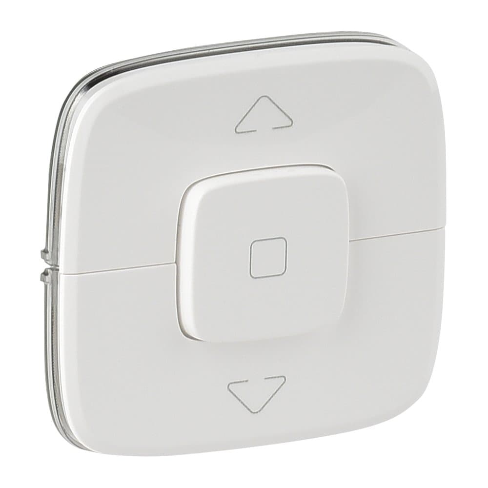 Legrand Valena ALLURE Бел Накладка выключателя жалюзийного 755145 — миниатюра 1