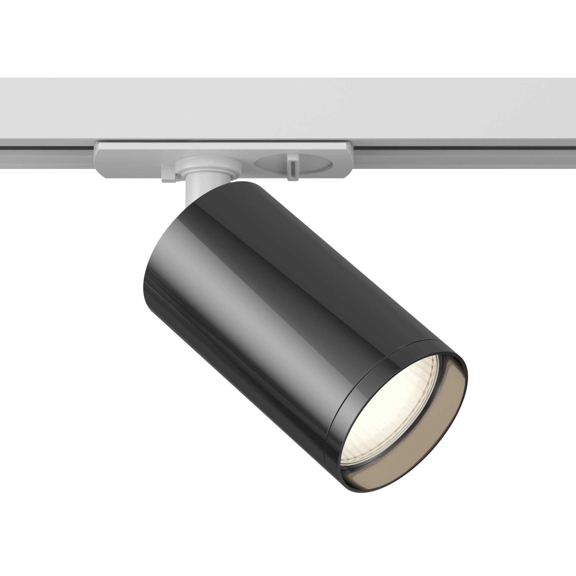 Maytoni Single phase track system Белый и Графит Светильник трековый (Набор) ( TR020-01W+TRA020-01GF) TR020-1-GU10-WGF — миниатюра 2