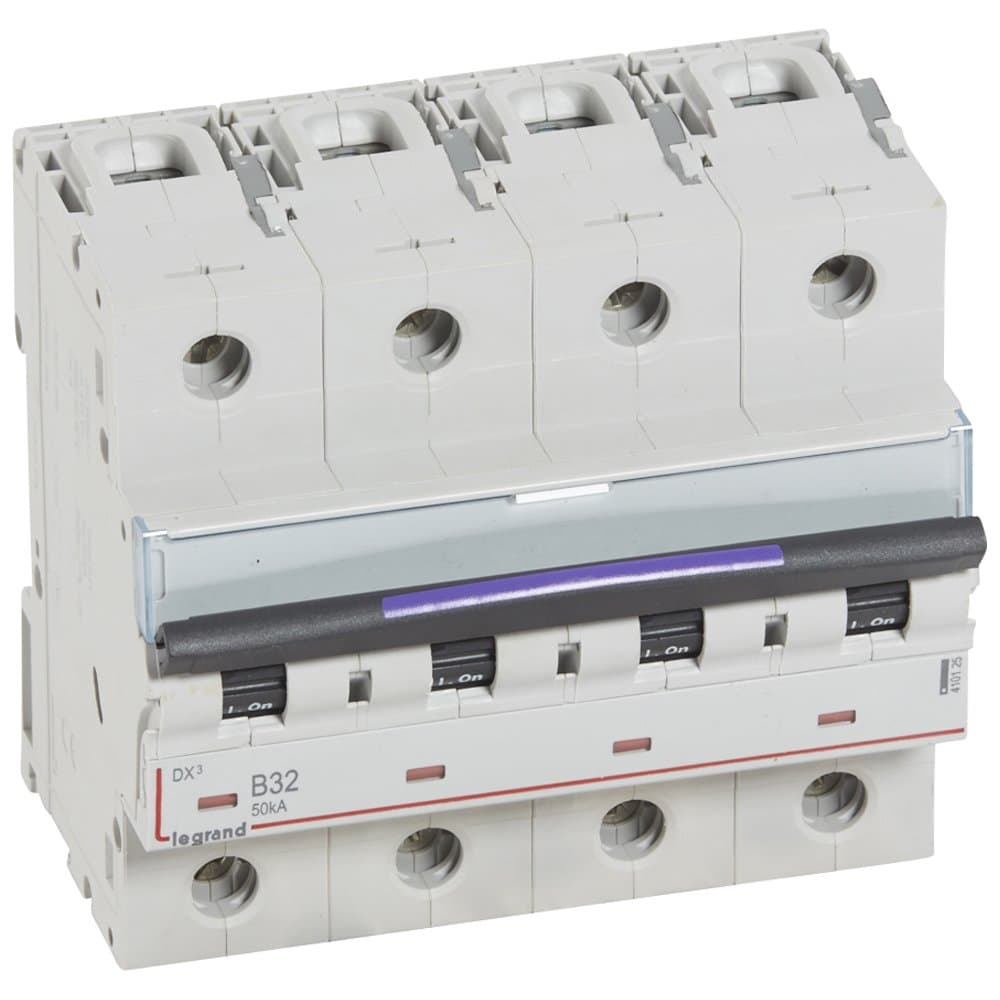 Legrand DX3 Автоматический выключатель 50кА 32А 4P B 410125
