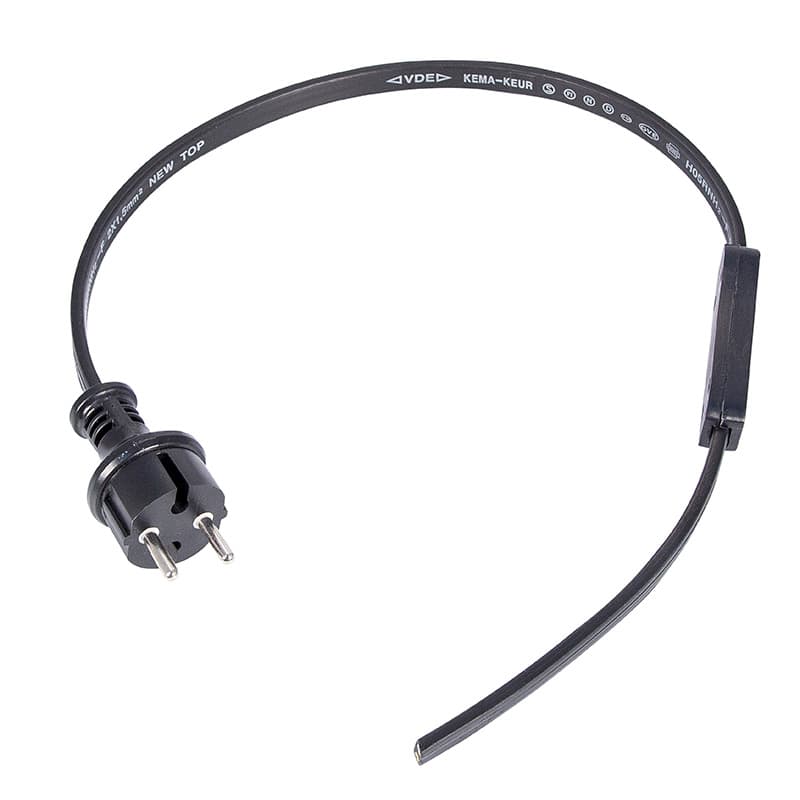 NEON-NIGHT Набор для подключения двухжильного Belt-light (шнур питания 1,5м с вилкой, коннектор) 331-003