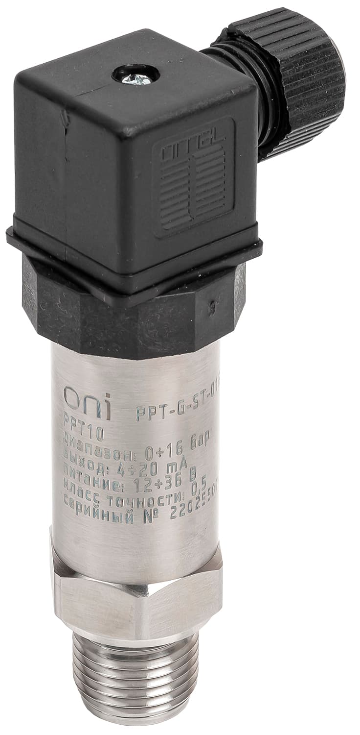 IEK Преобр. давл. PPT10 0,5% 0-16Бар 4-20мА G1/2 DIN43650