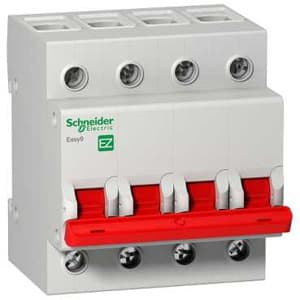 SE EASY 9 Выключатель нагрузки 4P 100А EZ9S16491 — миниатюра 5