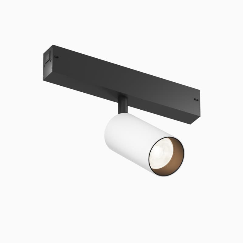 Denkirs DK8040-BW+BK Поворотный трековый светильник SMART SPOT со светодиодом L120мм 9W 220V IP20 DIM 3000-6000K черный/белый алюминий — миниатюра 11