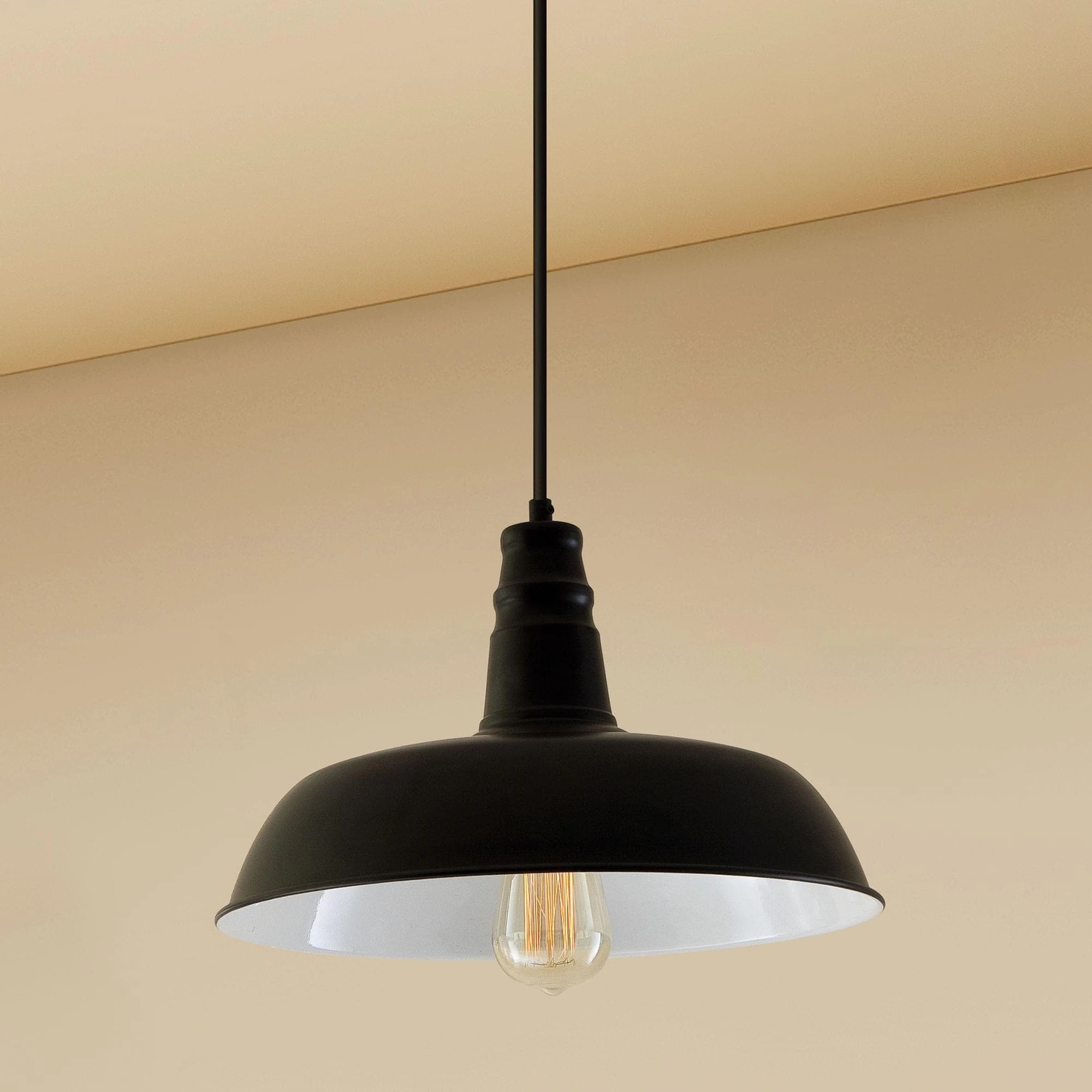 Citilux CL450205 Эдисон Черный (Бел. Рефл.) Светильник Подвес