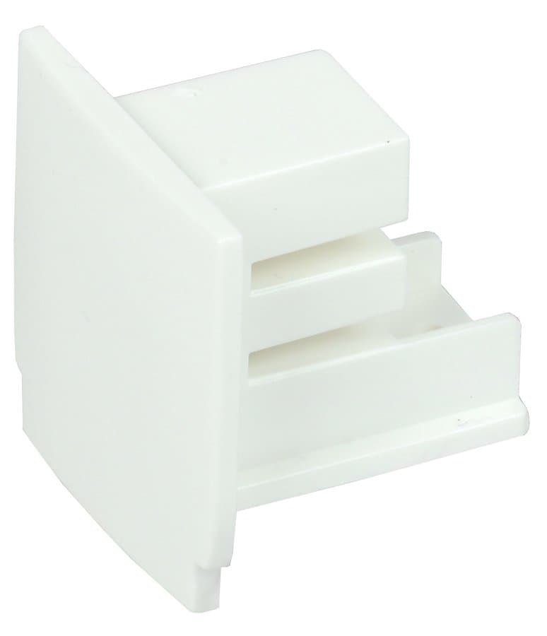 IEK LIGHTING PRO Заглушка для трехфазного шинопровода белая LPK0D-ZGL-3-K01