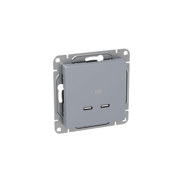EKF Механизм розетки USB-C - 2шт, алюминий Эпика — миниатюра 2