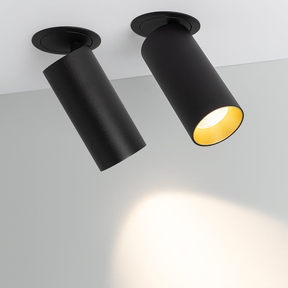 Arlight Светильник SP-POLO-BUILT-R65-8W Warm3000 (BK-GD, 40 deg) (IP20 Металл, 3 года) 027254 — миниатюра 6