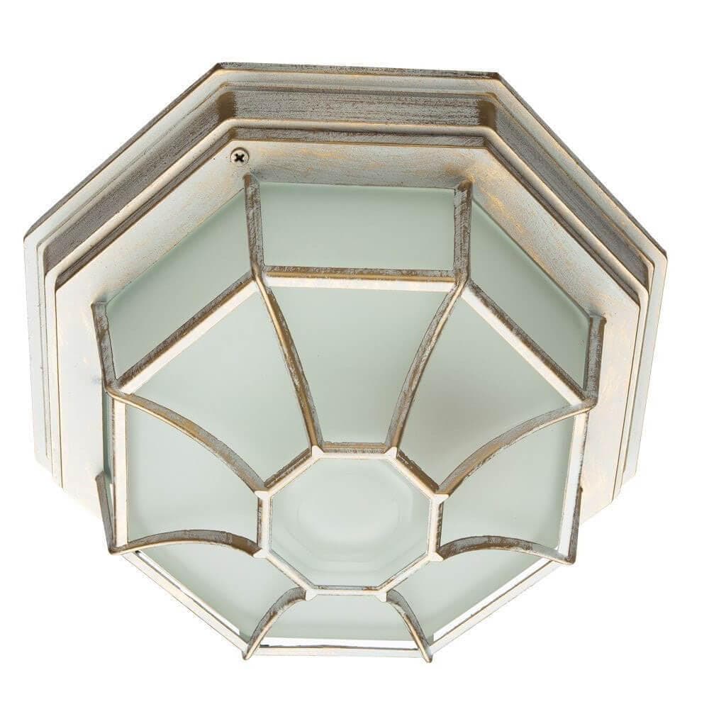 Arte Lamp Pegasus Белый Светильник уличный потолочный 1x60W 1xE27 A3121PF-1WG — миниатюра 1