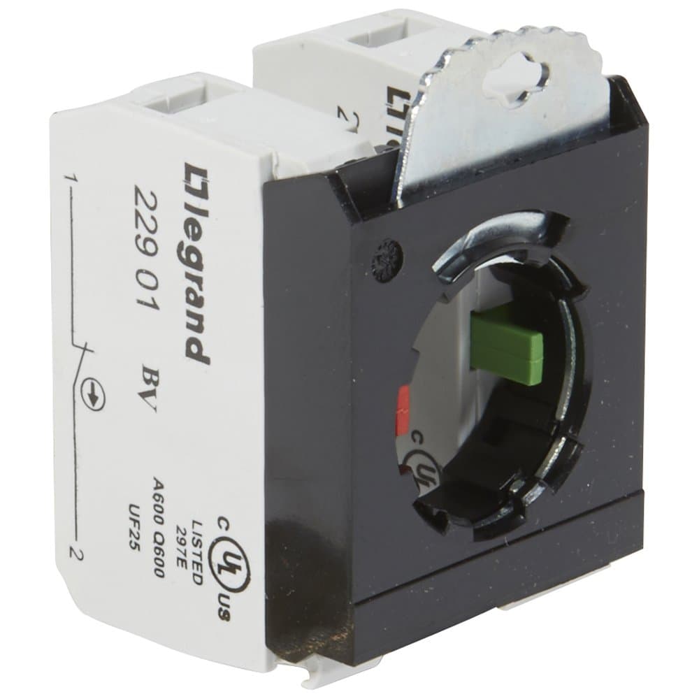 Legrand Osmoz Монтажный адаптер 3 поста +НО+Н3 конт.бл. винт.кл 022976
