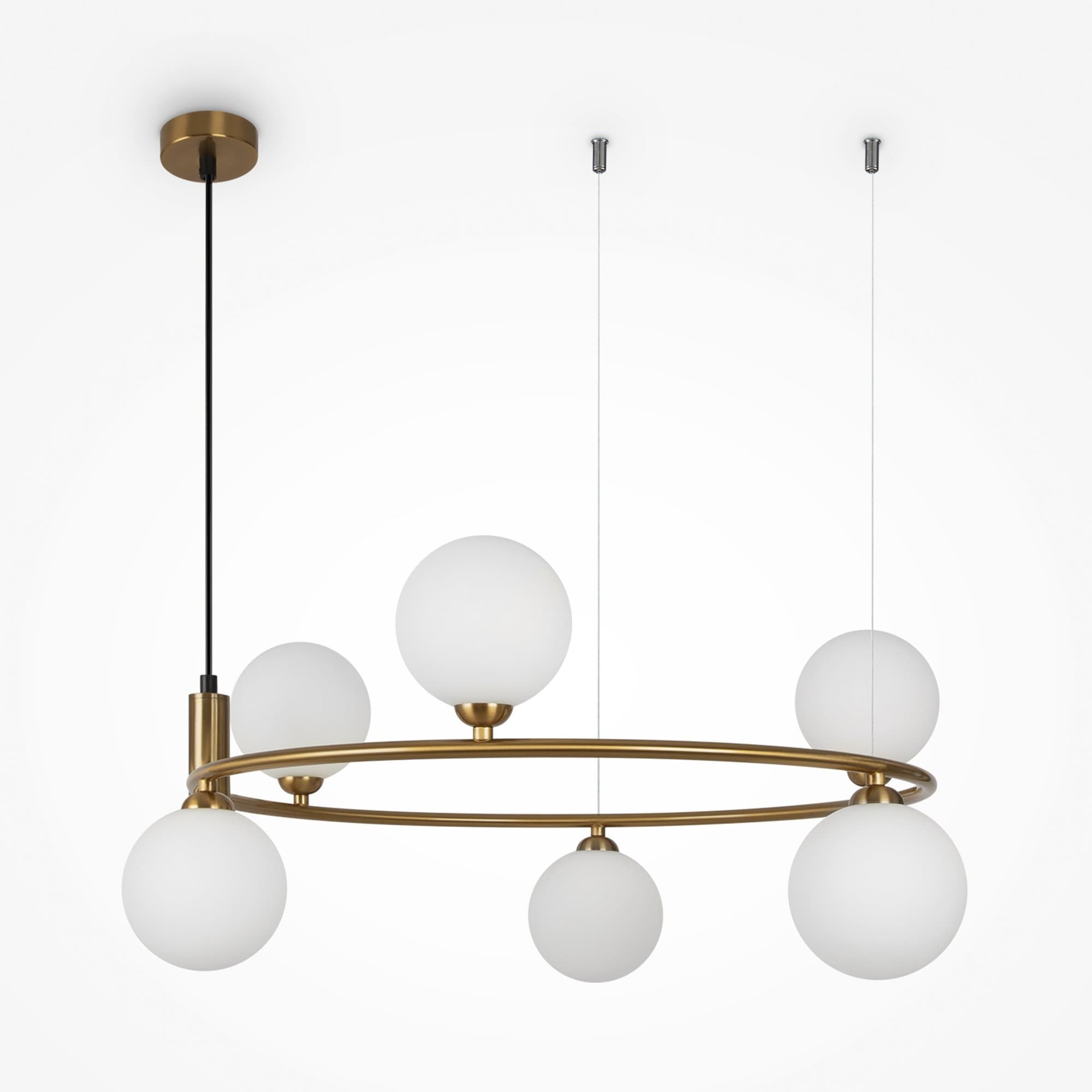 Maytoni Подвесной светильник Латунь Ring MOD013PL-06BS1