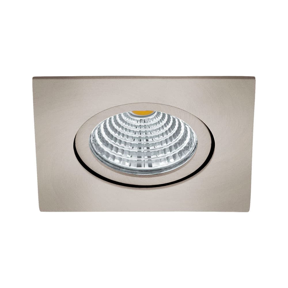 Eglo 98304 Cветодиодный встраиваемый светильник SALICETO диммир c регулировкой, 6W(LED), 88х88, 380lm, 3000K, алюминий