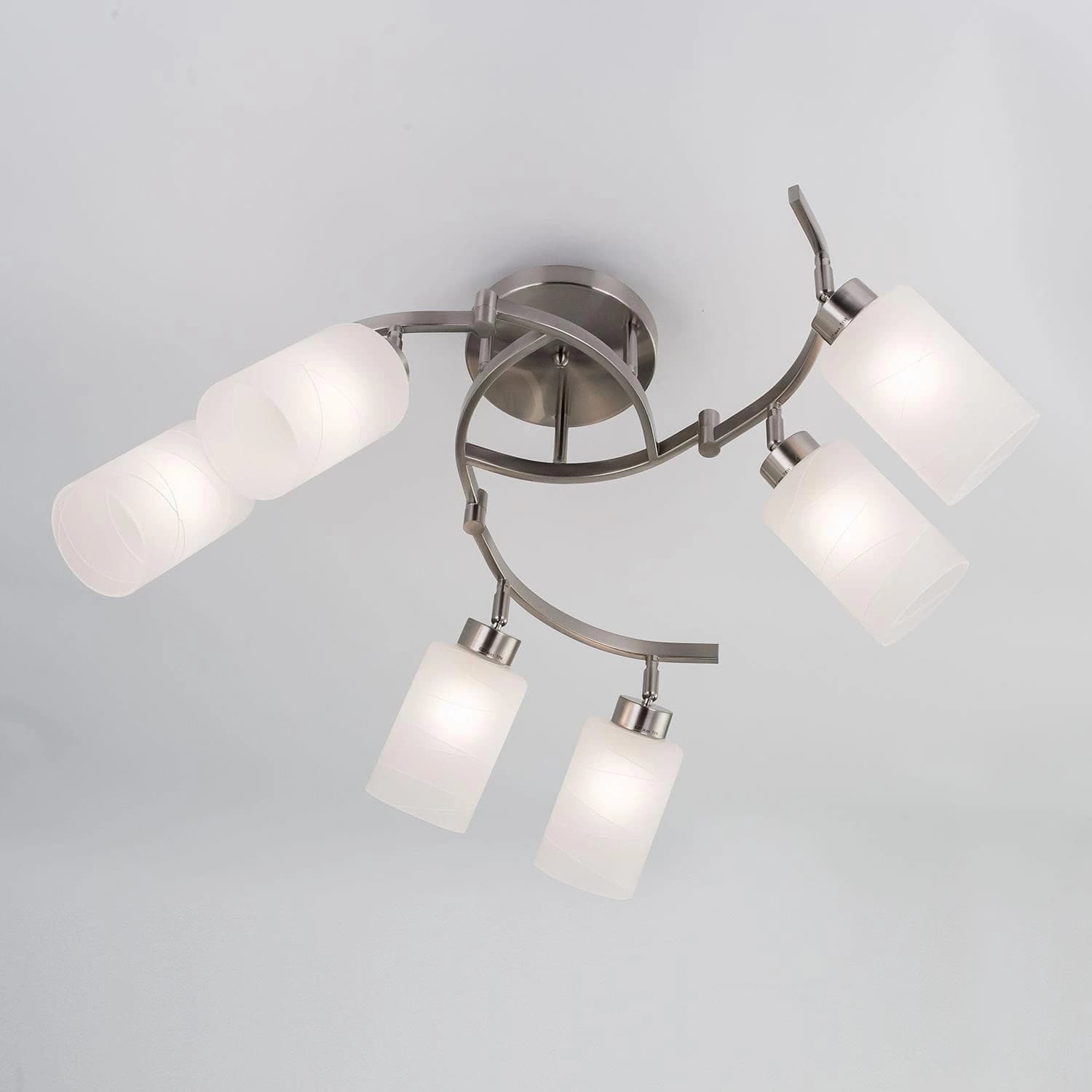 Citilux CL125161 Астро Хром Мат. Светильник Люстра — миниатюра 4