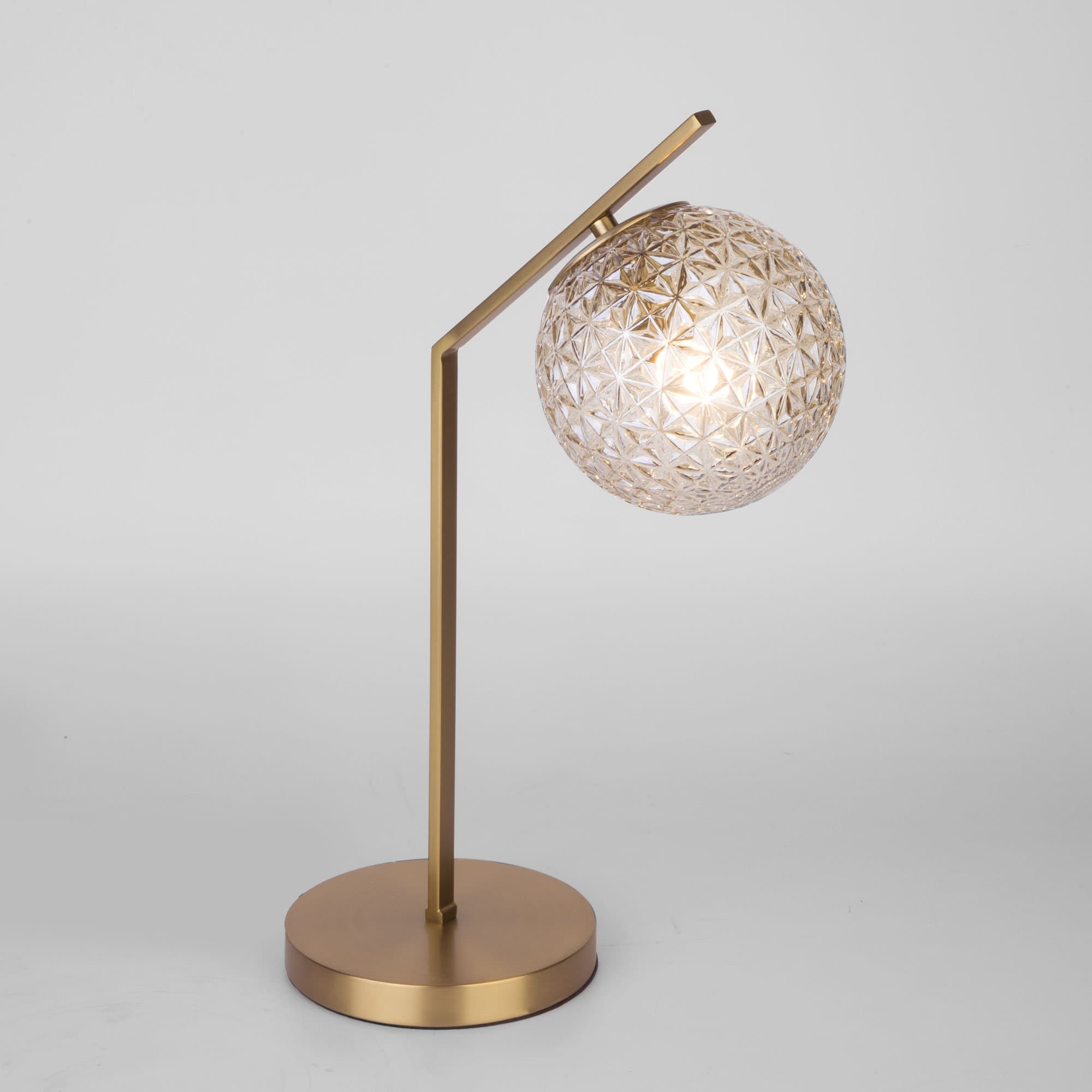 Eurosvet 01213/1 Светильник настольный латунь a056329 — миниатюра 1