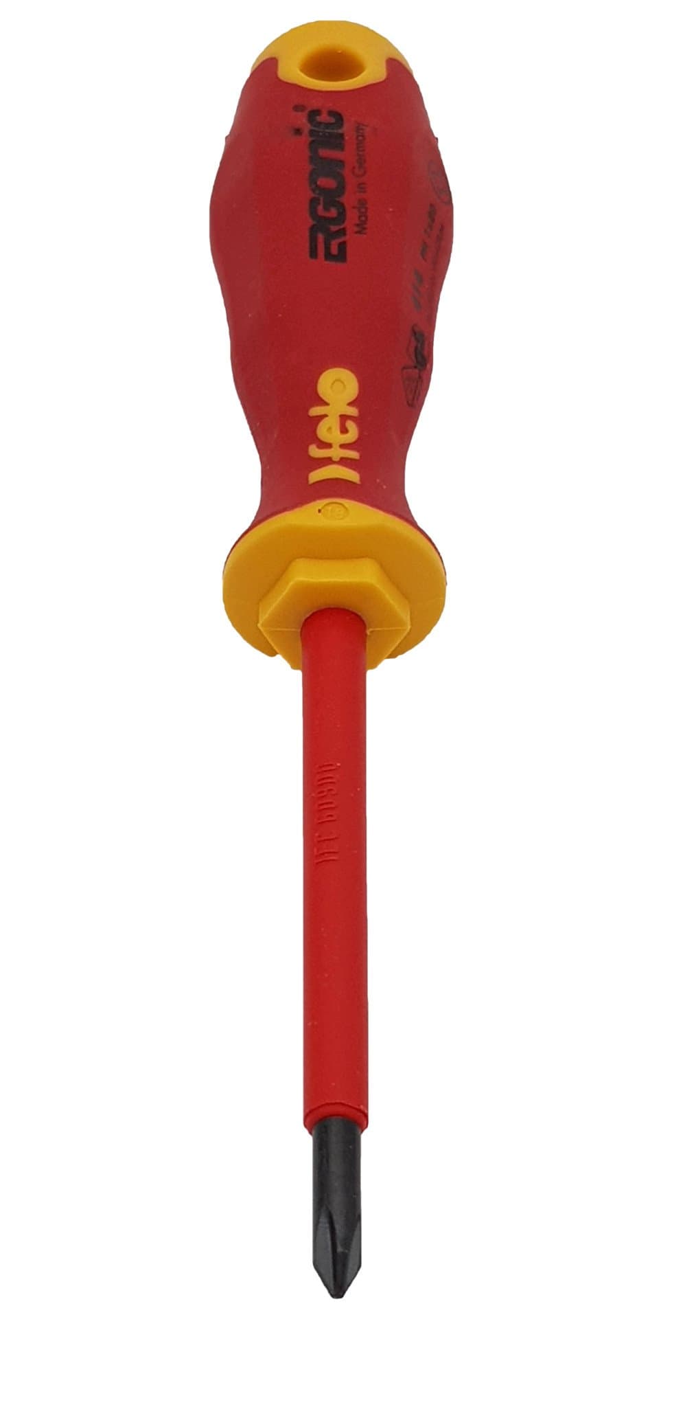 Felo Отвертка диэлектрическая Ergonic  крестовая PH 1X80 41410290