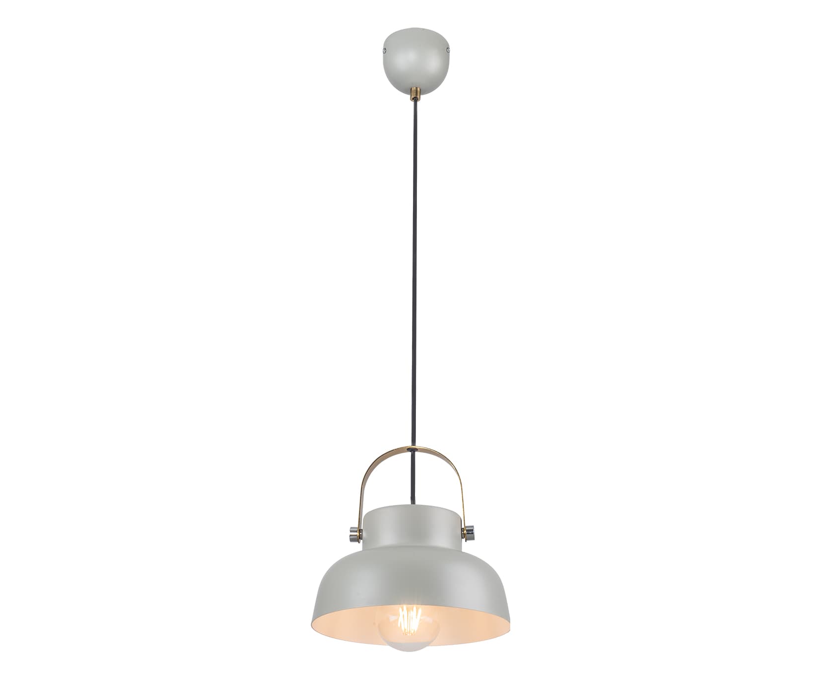 Kink Light 08458-1A,16 Подвес Астерия серый d24 h200 E27 1*40w
