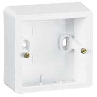 Legrand Cariva Бел Коробка для накладного монтажа, 1-мест. 773698 — миниатюра 2