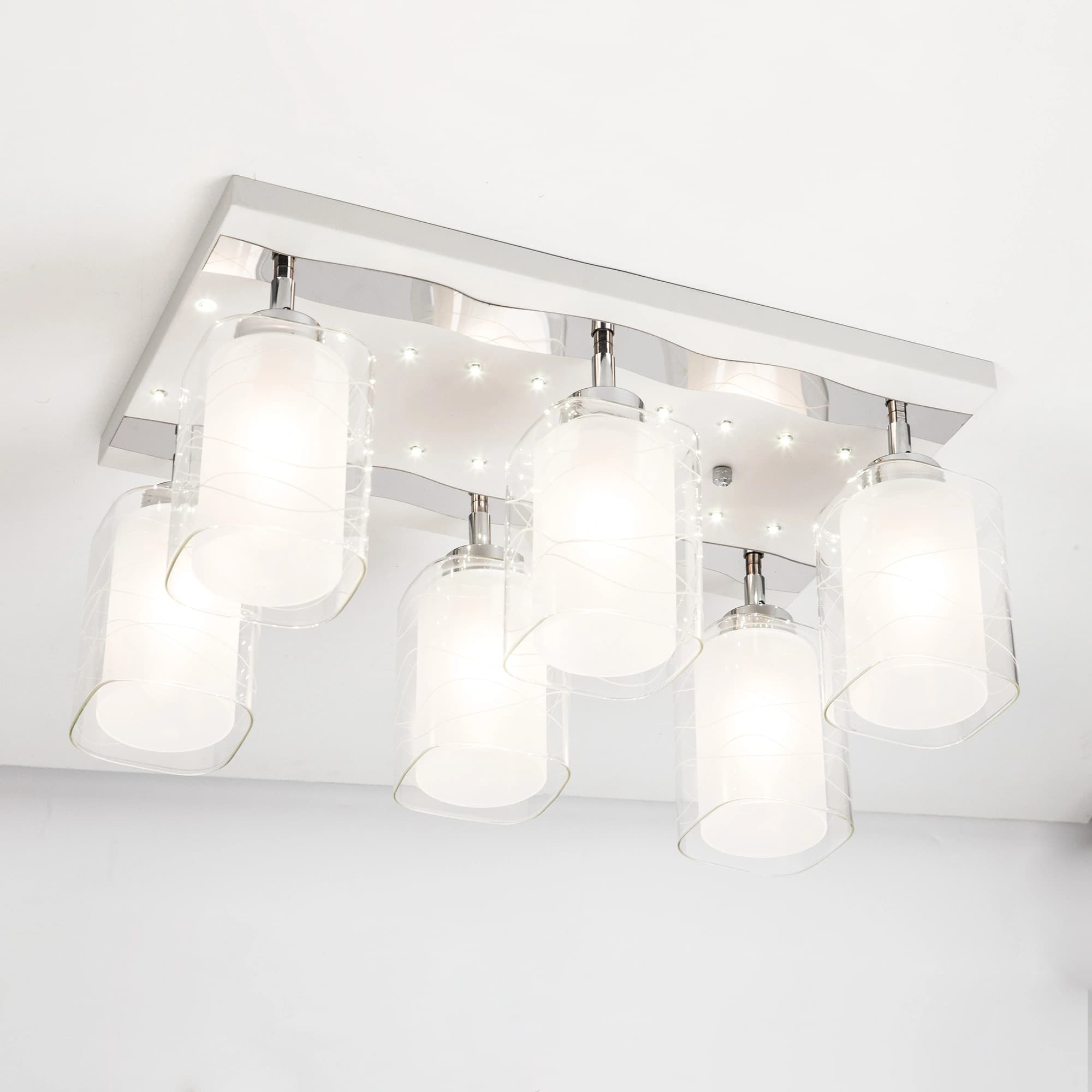 Citilux CL160261 Прима LED Белый+Хром Светильник Люстра — миниатюра 3
