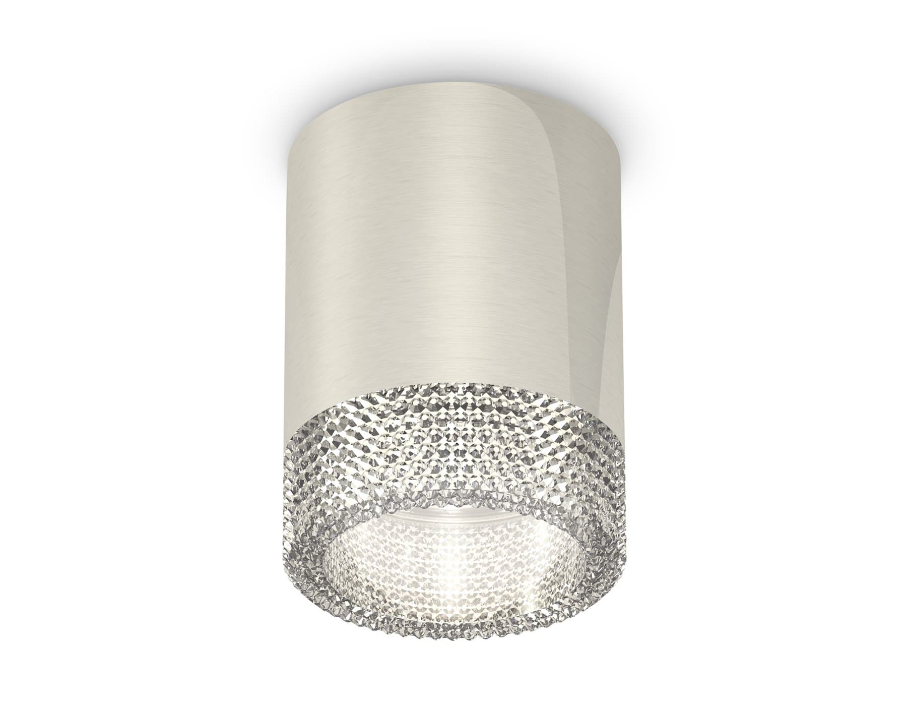 Ambrella Комплект накладного светильника XS6305010 PSL/CL серебро полированное/прозрачный MR16 GU5.3 (C6305, N6150) — миниатюра 1