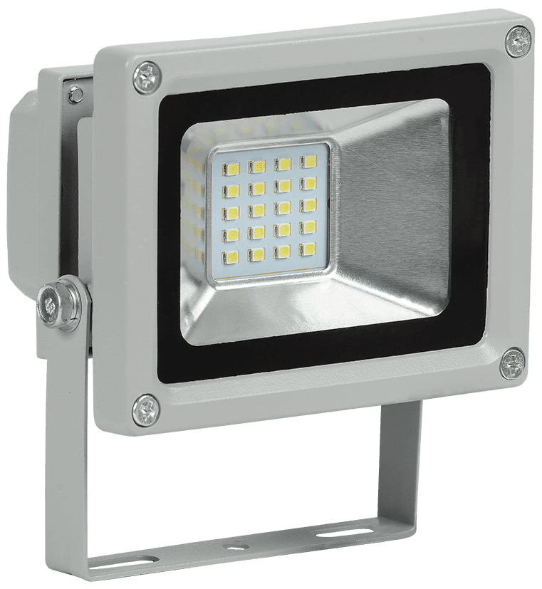 IEK Прожектор СДО 05-10 светодиодный серый SMD IP65 LPDO501-10-K03
