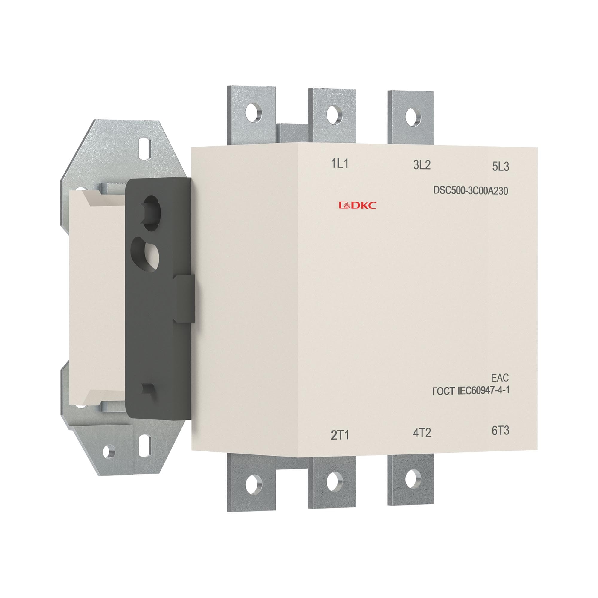 DKC Магнитный контактор DSC500-3C00A230 500А 250кВт (AC3) кат 220В AC