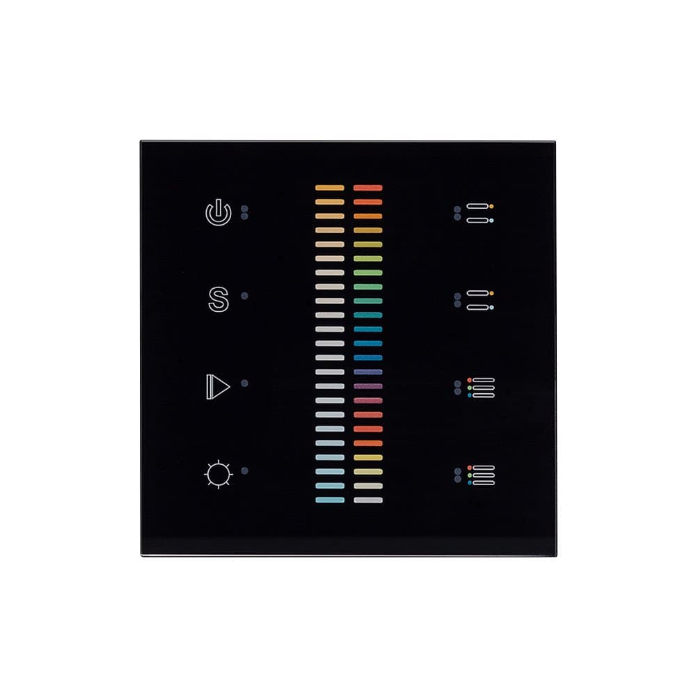 Arlight Панель Sens SR-2830C-AC-RF-IN Black (220V,RGB+CCT,4зоны) (IP20 Пластик, 3 года) 019062 — миниатюра 2