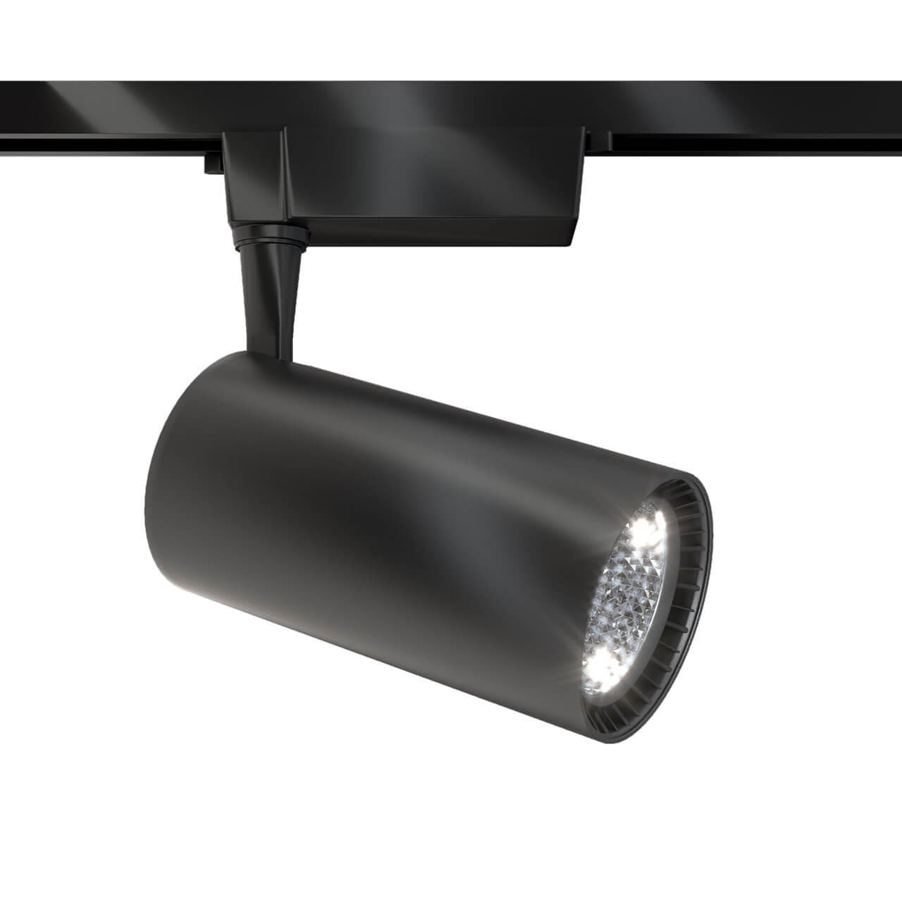 Maytoni Single phase track system Track lamps Черный Трековый светильник TR003-1-40W3K-B — миниатюра 1