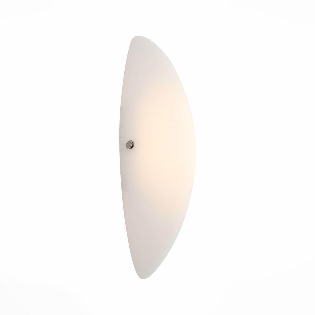 ST LUCE SL508.511.01 Светильник настенный  Белый/Белый LED 1*8W — миниатюра 1