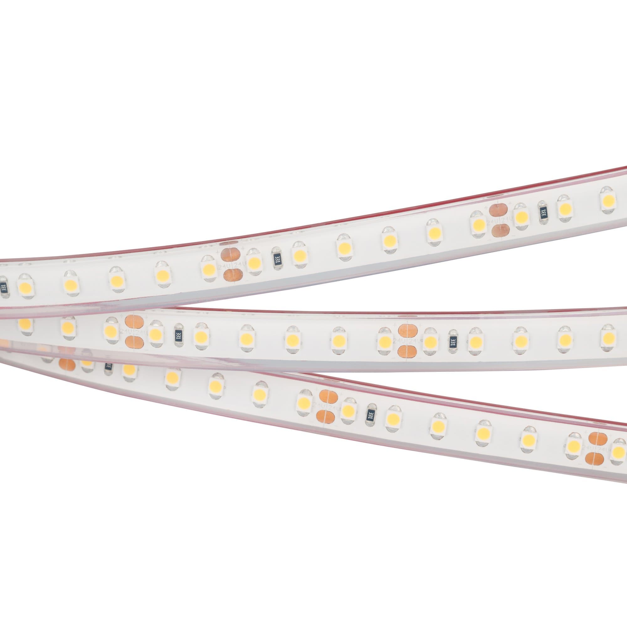 Arlight Светодиодная лента RTW 2-5000PGS 24V Cool 2x (3528, 600 LED, LUX) (9.6 Вт/м, IP67) 016835 — миниатюра 1