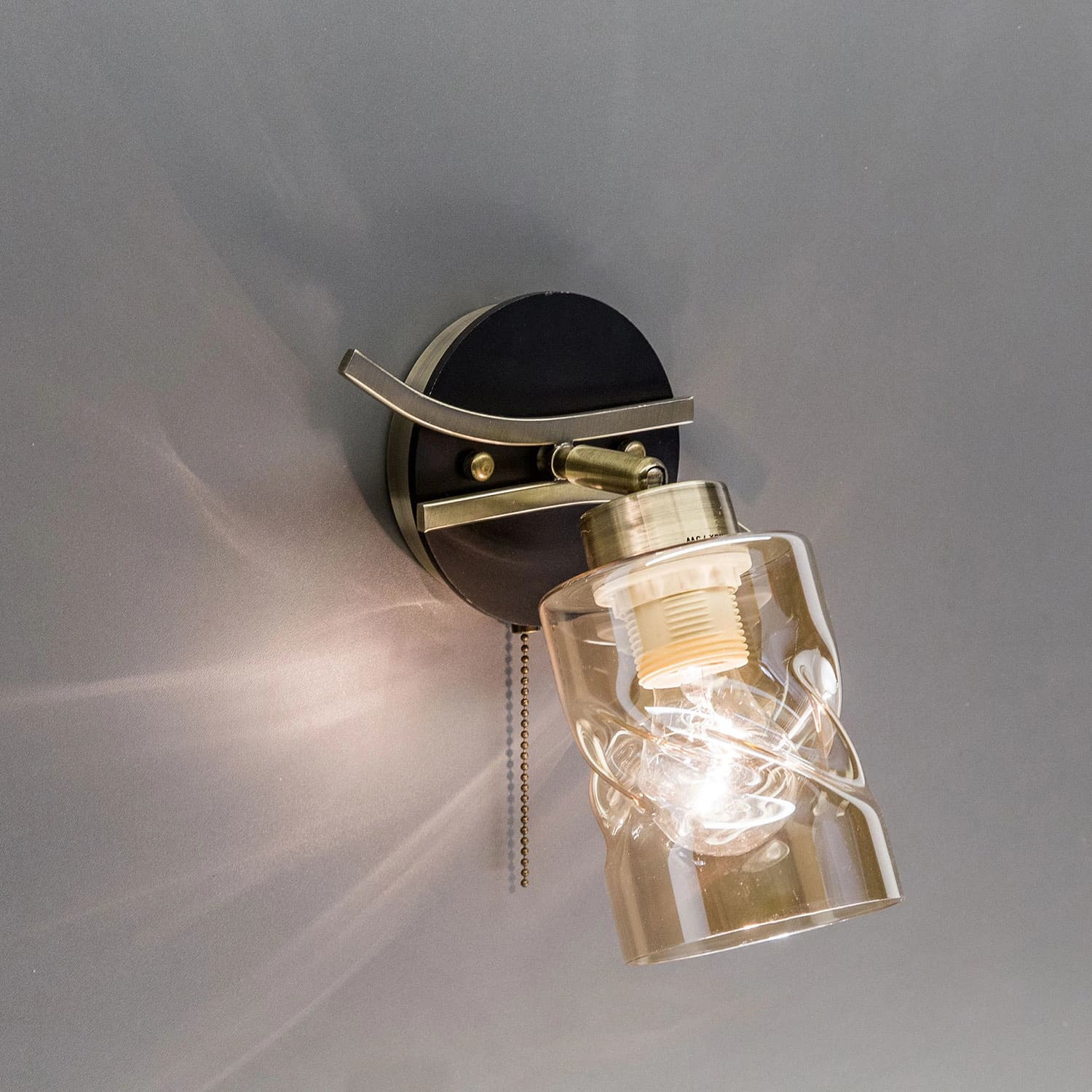 Citilux CL142314 Мерида Брон.Ст.+Венге Бра — миниатюра 3
