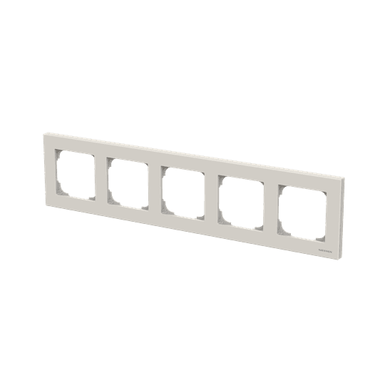 ABB SKY Дюна Рамка 5-постовая 2CLA857500A6201 — миниатюра 2