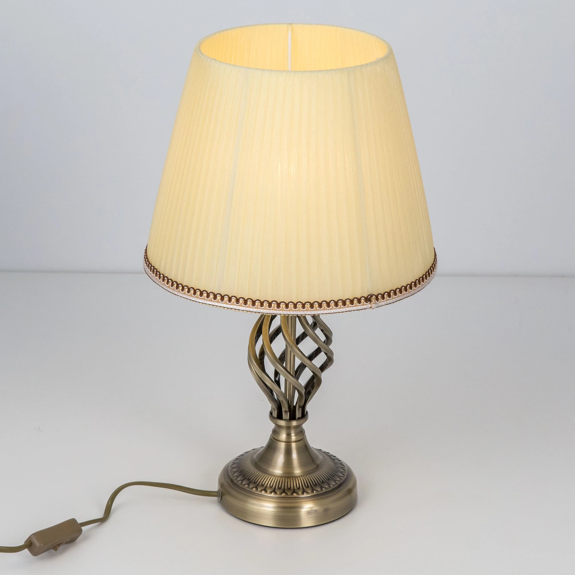 Citilux CL402833 Вена Бронза+Кремовый Светильник Настольный — миниатюра 2