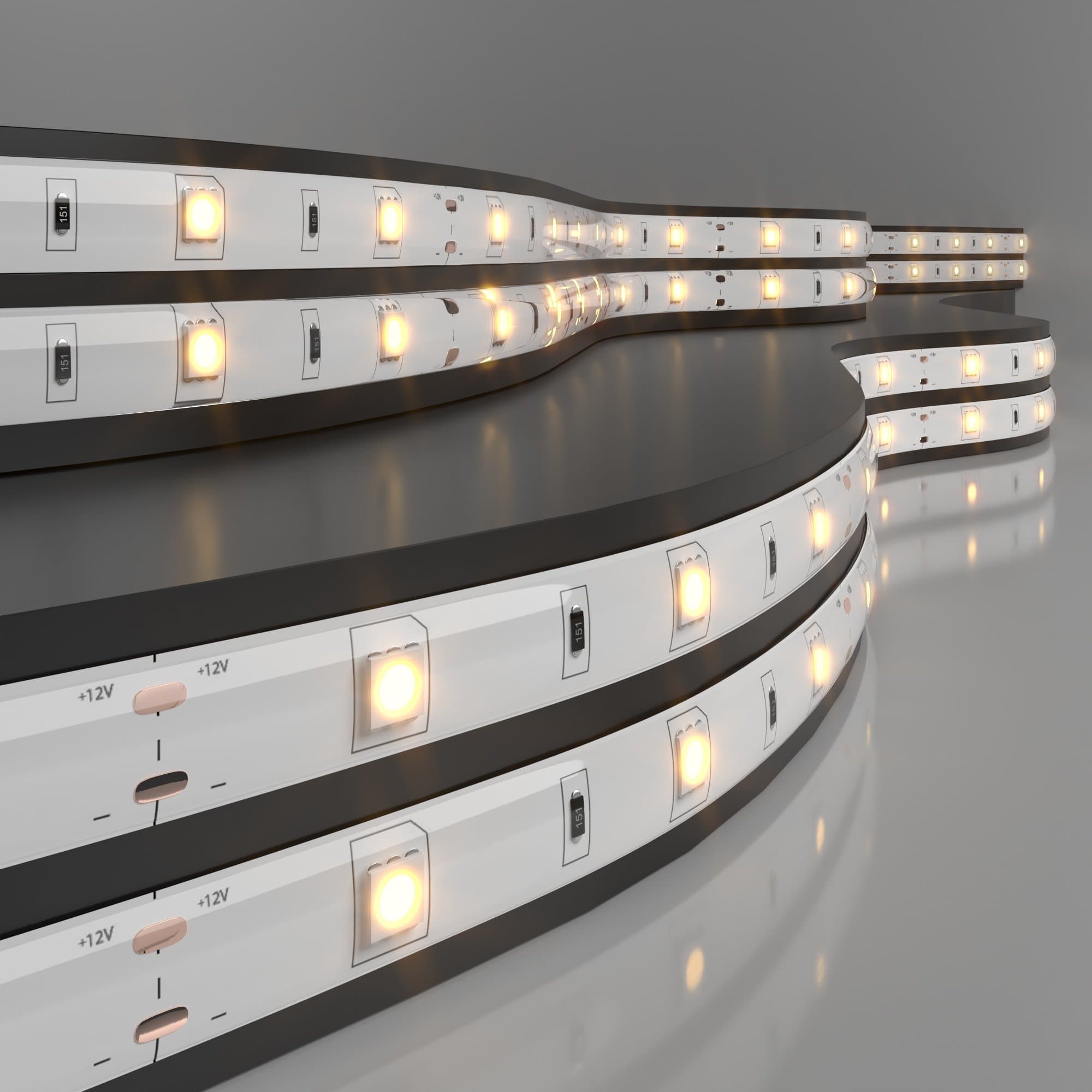 Elektrostandard 5050 12V 30Led 7,2W IP65 / Лента светодиодная 30Led 7,2W IP65 3300K теплый белый a050582