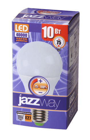 Jazzway Лампа PLED- DIM A60 10w 4000K 840 Lm E27 230/50 .2859228 — миниатюра 2