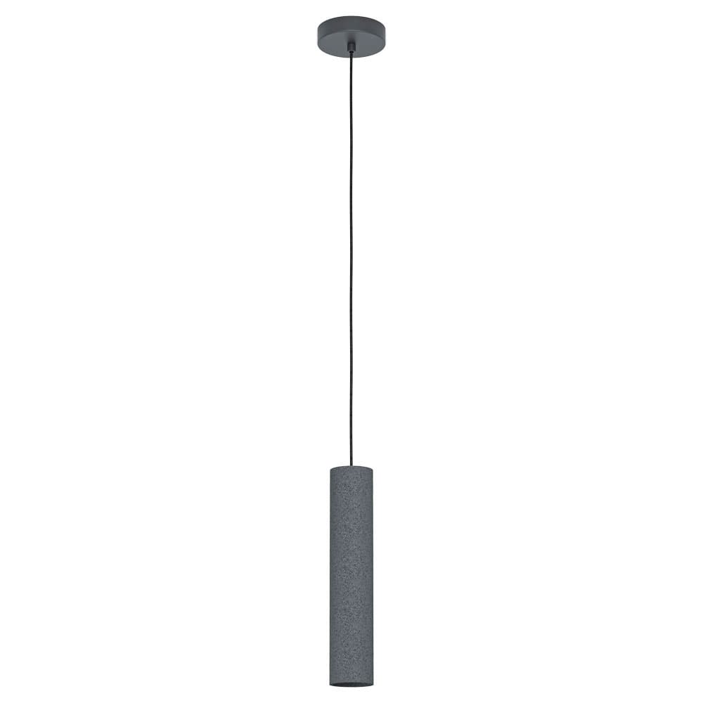 Eglo MENTALONA Подвес светодиодный , 1х4,5W(GU10), Ø105, H1500, 345lm, сталь, антрацит/ тераццо, черный, белый 39821