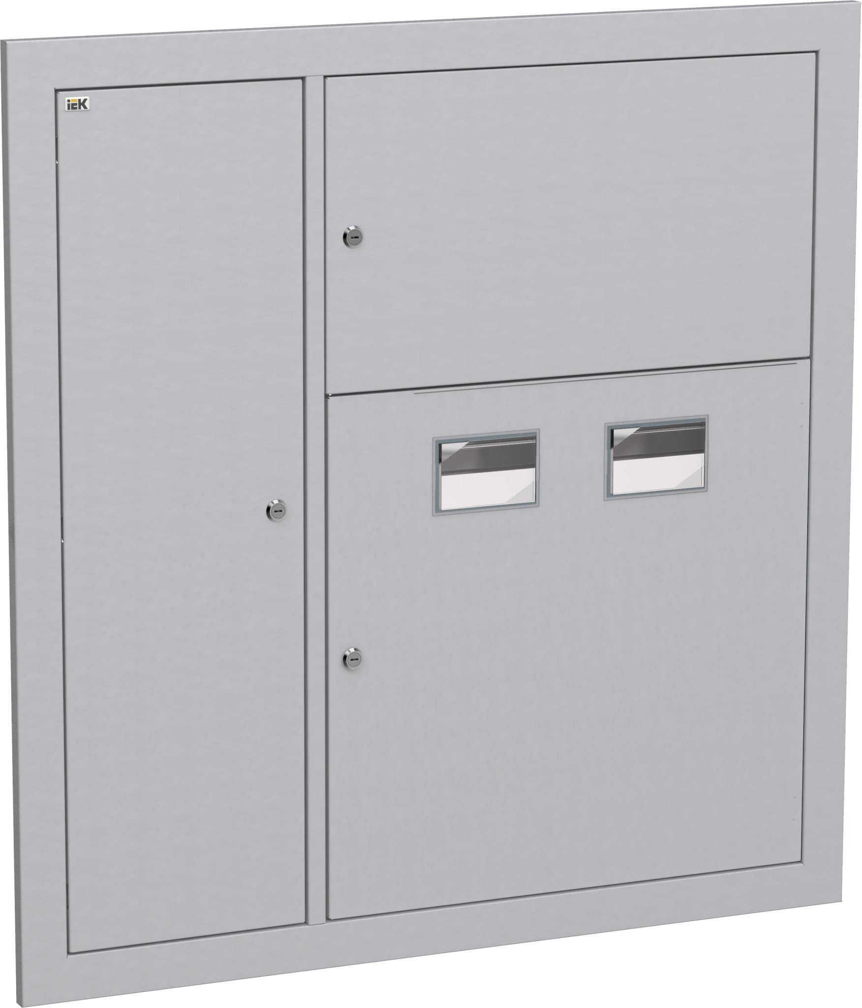 IEK LIGHT Корпус металлический ЩЭ-2-Э 36 IP31 (слаботочный отсек слева) LIGHT