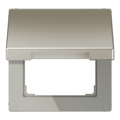 JUNG LS 990 Edelstahl Крышка откидная для розеток и изделий 50х50 ES2990KL