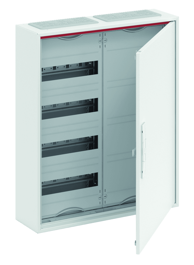 ABB Шкаф 48 М навесной IP44, 650x550x160  с  расстоянием между DIN-рейками 125 мм винтовыми клеммами N/PE и монтажной платой CA24PZRU 2CPX052540R9999