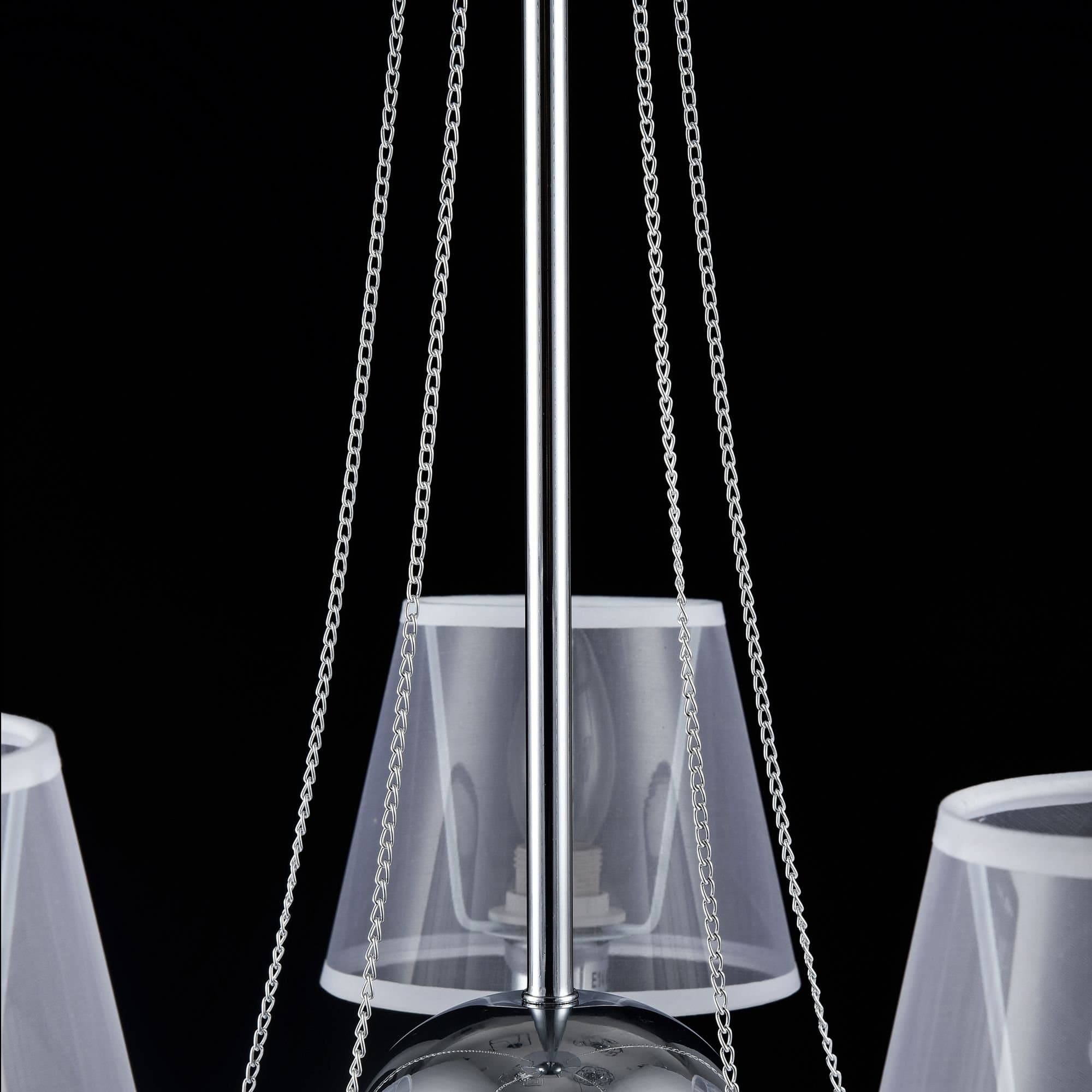 Freya Modern Beverly Хром Люстра E14 40W FR5661-PL-05-CH — миниатюра 4